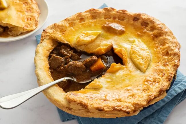Beef and Guinness Pie