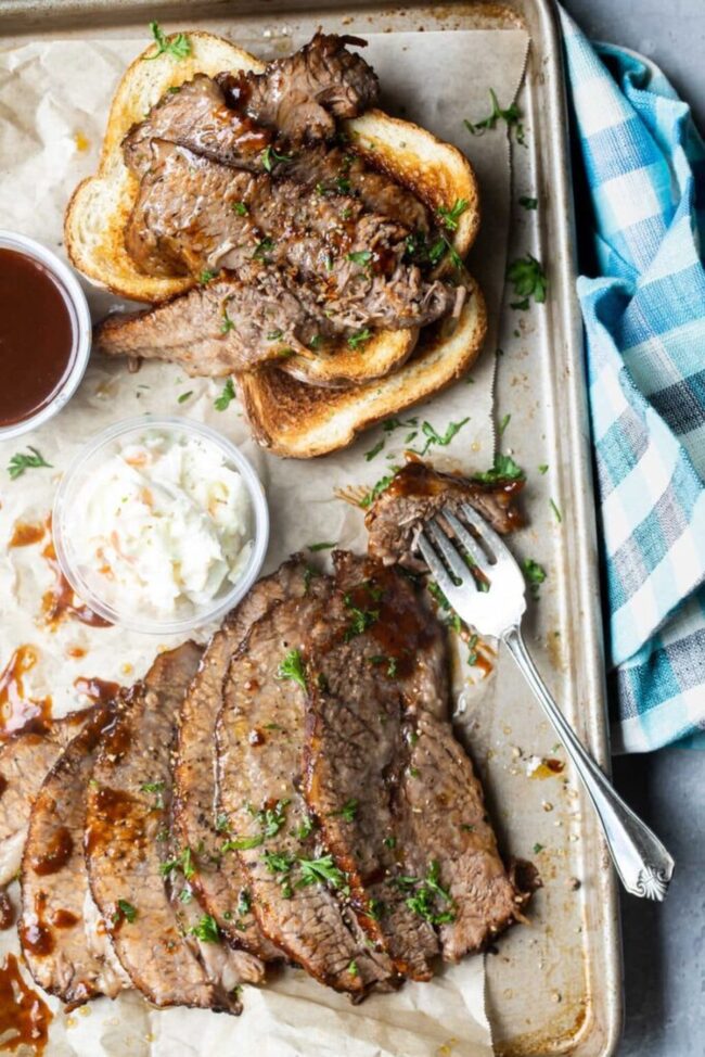 Slow-Cooked Beef Brisket